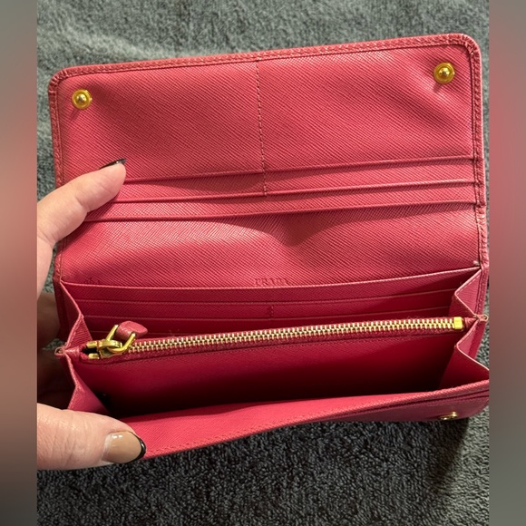 PRADA LONG WALLET W/ CHAIN - Picture 8 of 11